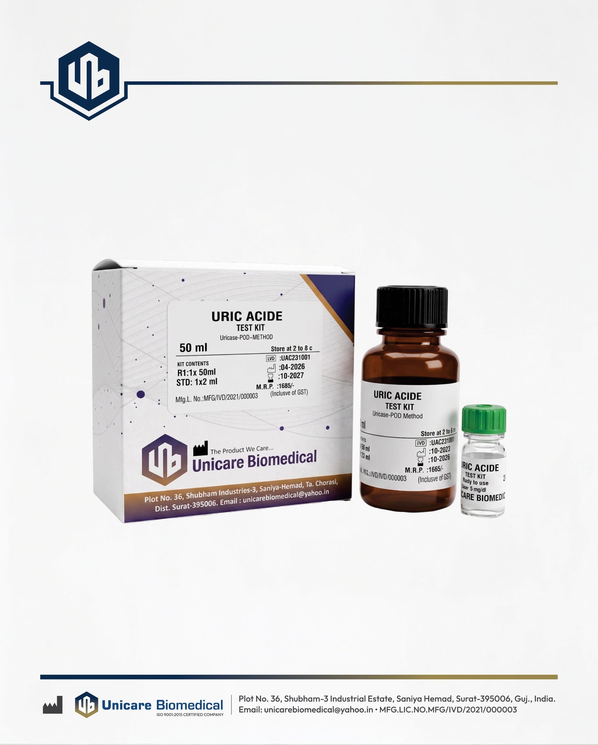 Uric Acid Test Kit